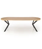 SLIDING TABLE PERONI, GOLDEN OAK - BLACK order