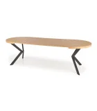 SLIDING TABLE PERONI, GOLDEN OAK - BLACK order