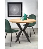 SLIDING TABLE PERONI, GOLDEN OAK - BLACK order