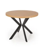 SLIDING TABLE PERONI, GOLDEN OAK - BLACK order