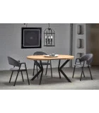 SLIDING TABLE PERONI, GOLDEN OAK - BLACK order