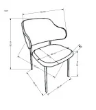 CHAIR K 497, CREAMY order