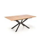 SLIDING TABLE LEGARTO TABLETOP - NATURAL OAK, LEGS - BLACK order