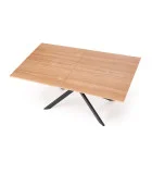 SLIDING TABLE LEGARTO TABLETOP - NATURAL OAK, LEGS - BLACK order