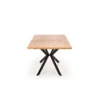 SLIDING TABLE LEGARTO TABLETOP - NATURAL OAK, LEGS - BLACK order