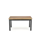 TIAGO SLIDING TABLE, TOP - CRAFT OAK, LEGS: BLACK order