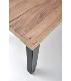 TIAGO SLIDING TABLE, TOP - CRAFT OAK, LEGS: BLACK order