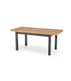 TIAGO SLIDING TABLE, TOP - CRAFT OAK, LEGS: BLACK order