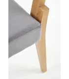 SORBUS CHAIR, COVER - GRAY, LEGS - HONEY OAK order