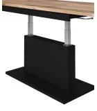 BUSETTI COFFEE TABLE, TOP - WOTAN OAK, LEG - MATTE BLACK order