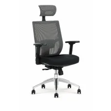 ADMIRAL OFFICE CHAIR, GRAY / BLACK