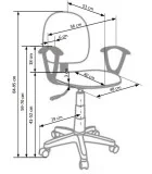 CHAIR DARIAN BIS, GRAY order