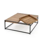 COFFEE TABLE FREGATA, HONEY WALNUT / BLACK order