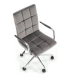 CHAIR GONZO 4, GRAY / VELVET order