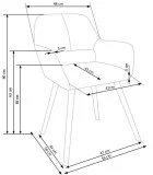 СТУЛ K 283, БЕЖЕВЫЙ заказать