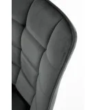 CHAIR K 332, DARK GREY / BLACK order