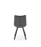 CHAIR K 332, DARK GREY / BLACK order