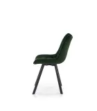 CHAIR K 332, DARK GREEN / BLACK order