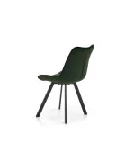 CHAIR K 332, DARK GREEN / BLACK order