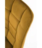 CHAIR K 332, MUSTARD / BLACK order