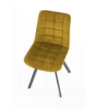 CHAIR K 332, MUSTARD / BLACK order