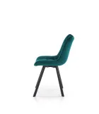 CHAIR K 332, TURQUOISE / BLACK order