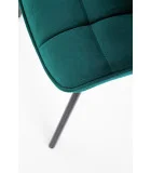 CHAIR K 332, TURQUOISE / BLACK order