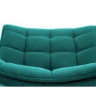 CHAIR K 332, TURQUOISE / BLACK order