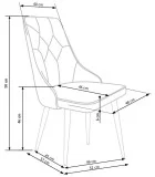 CHAIR K 365, GREY order