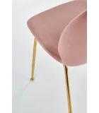 CHAIR K 381, PINK / GOLD order