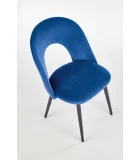 CHAIR K 384, DARK BLUE / BLACK order