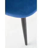 CHAIR K 384, DARK BLUE / BLACK order