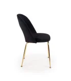 CHAIR K 385, BLACK / GOLD order