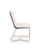 CHAIR K 390, CREAM / DARK GRAY / GOLD order