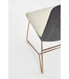 CHAIR K 390, CREAM / DARK GRAY / GOLD order