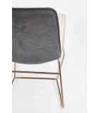 CHAIR K 390, CREAM / DARK GRAY / GOLD order