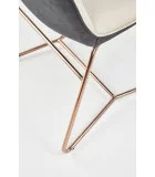 CHAIR K 390, CREAM / DARK GRAY / GOLD order