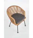 CHAIR K 400, BLACK / NATURAL / ASH order