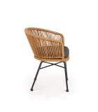 CHAIR K 400, BLACK / NATURAL / ASH order