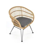 CHAIR K 456, NATURAL / GRAY order