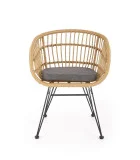 CHAIR K 456, NATURAL / GRAY order