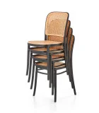 CHAIR K 483, NATURAL / BLACK order