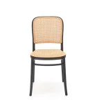 CHAIR K 483, NATURAL / BLACK order