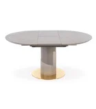 SLIDING TABLE MUSCAT, TABLETOP - GRAY MARBLE, LEGS - LIGHT GRAY / GOLD order