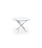 ROUND TABLE RAYMOND, TOP - TRANSPARENT, LEGS - CHROME order