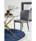 ROUND TABLE RAYMOND, TOP - TRANSPARENT, LEGS - GOLD order