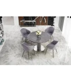 RICARDO SLIDING TABLE, GRAY MARBLE order