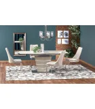 SLIDING TABLE SORENTO, BEIGE MAT order