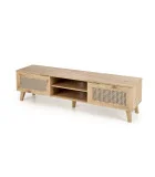 BORNEO RTV-1 TV STAND, ARTISAN OAK / BLACK order