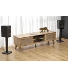 BORNEO RTV-1 TV STAND, ARTISAN OAK / BLACK order